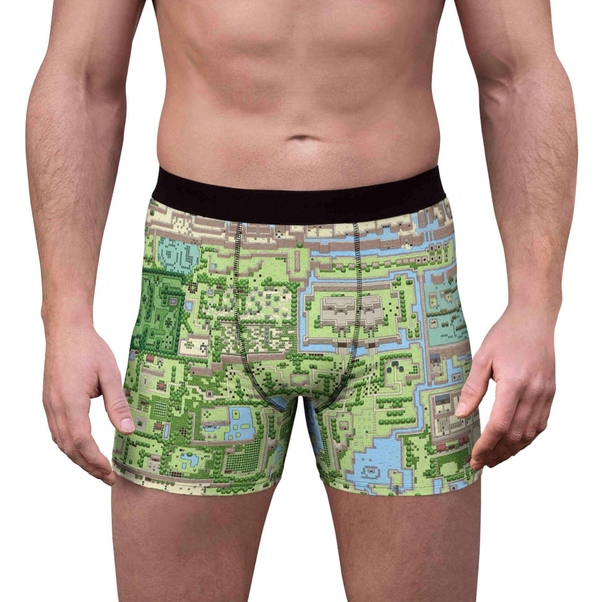 Link's Awakening Map Men's Boxer Briefs - Premium products from Printify - Just $29.95! Shop now at The Gaming Gamer