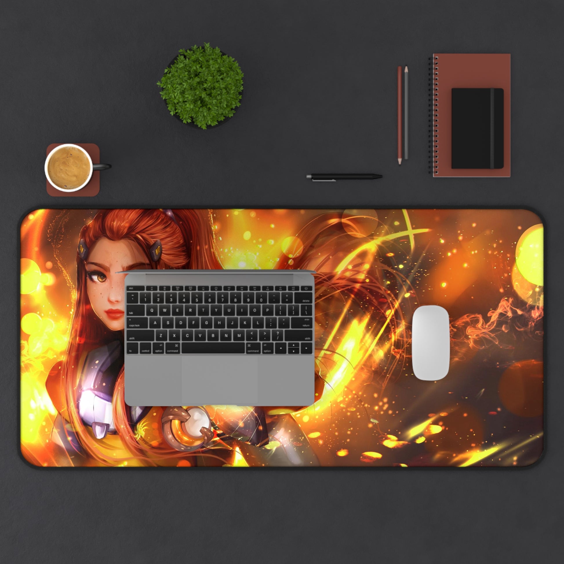 Overwatch Brigette Desk Mat - Premium products from Printify - Just $24.95! Shop now at The Gaming Gamer