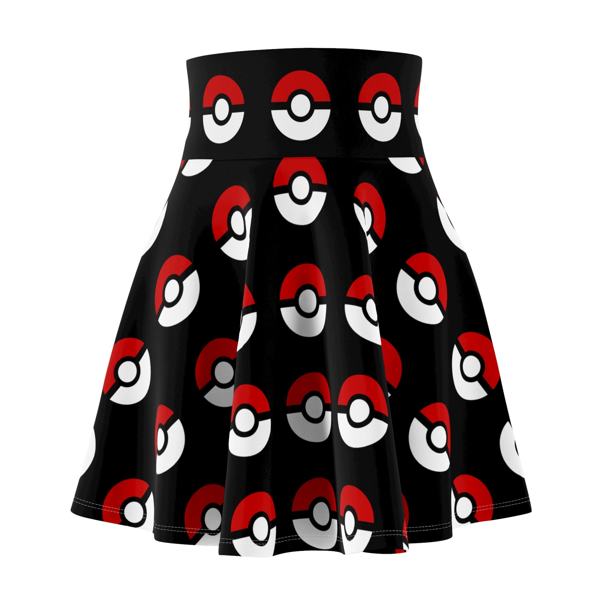 Pokeballs Women's Skater Skirt - Premium products from Printify - Just $29.95! Shop now at The Gaming Gamer